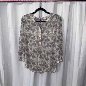 Floral Print Women's Top #217